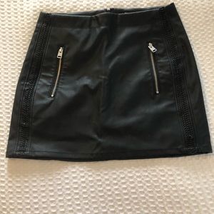 Faux Leather Mini